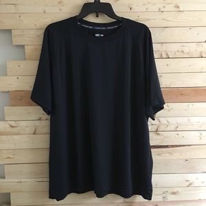 Cascade Sport Black short Sleeve Activewear Mens Top size XXL